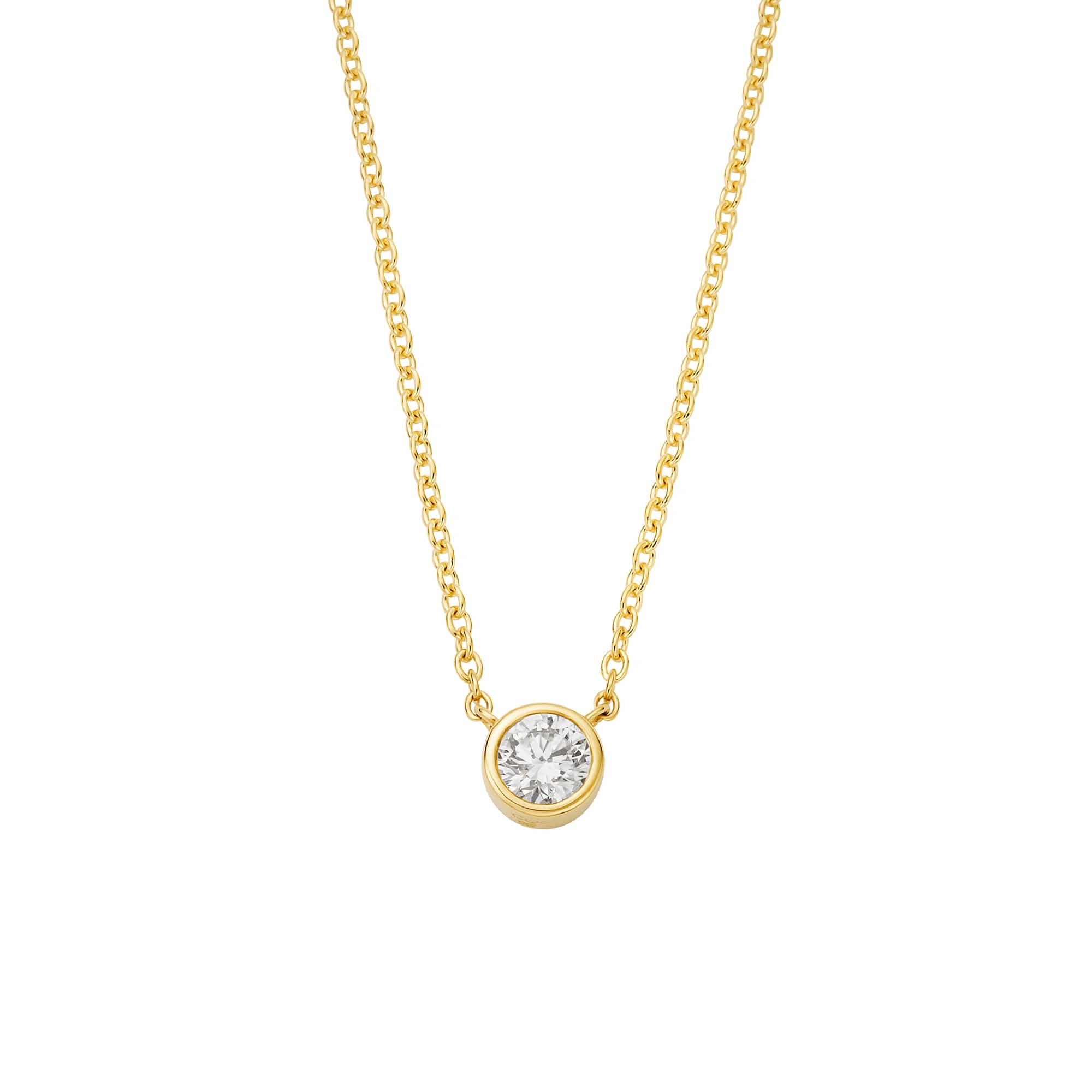 Clogau® Celebration 9ct Solid Gold Necklace with 0.5ct Lab-Grown Diamond
