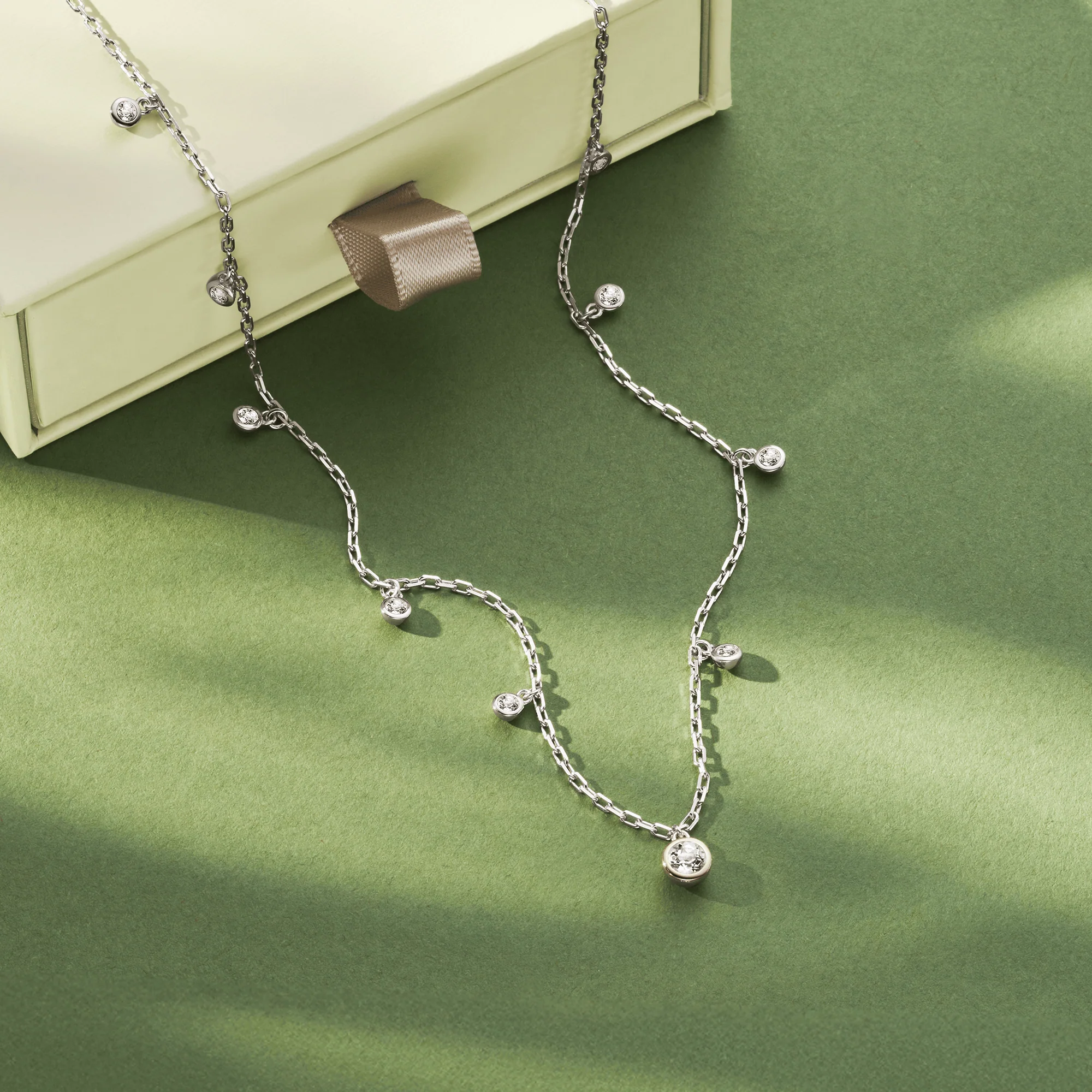 Clogau® Celebration Sterling Silver Necklace with Topaz - Image 3