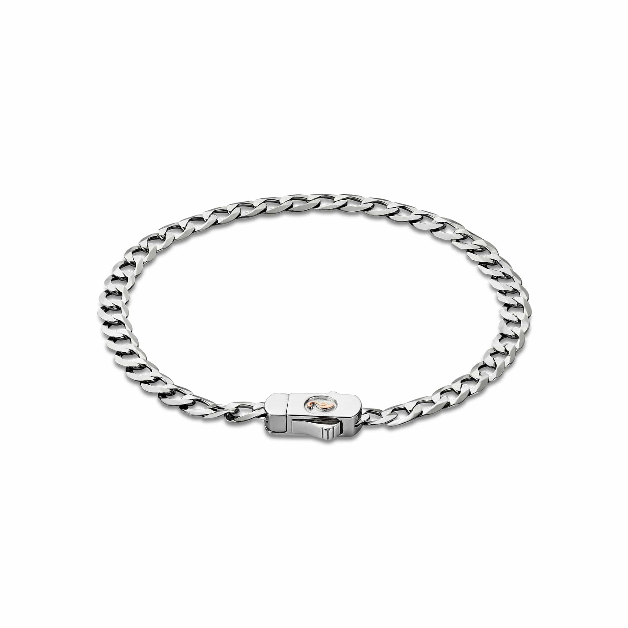 Insignia Sterling Silver Curb Chain Bracelet