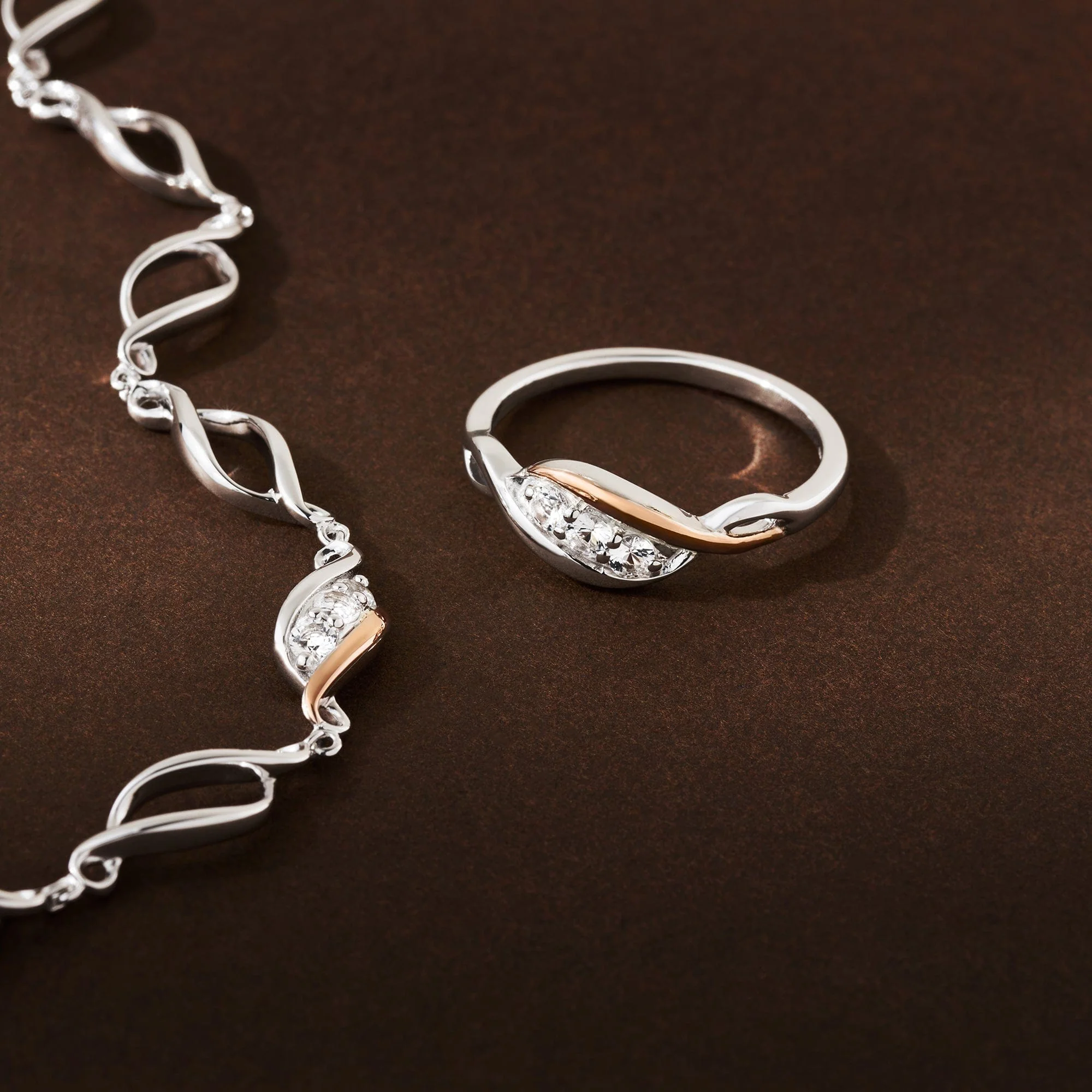 Past Present FutureĀ® Sterling Silver Ring with Topaz - Image 5